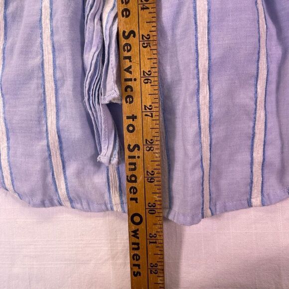 Anthropologie Women's South Seas Belted Striped Tunic. Sz 10 - Picture 10 of 10